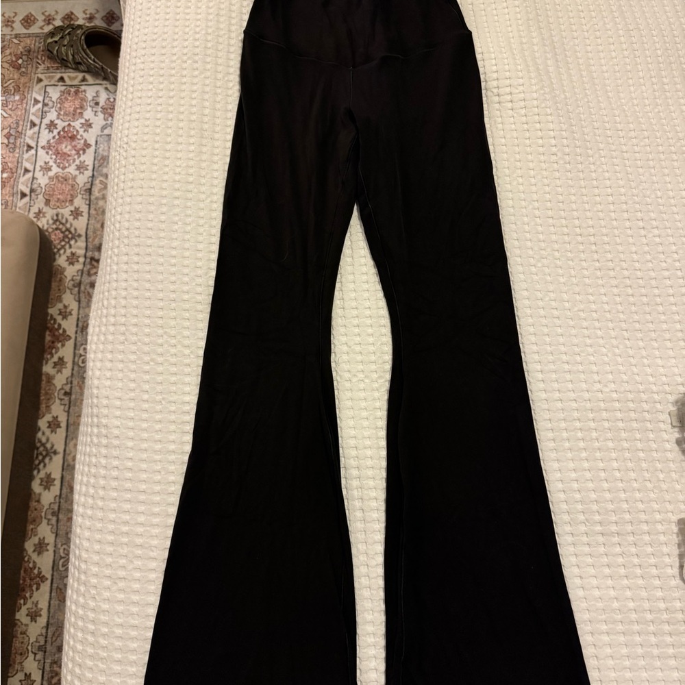 Black Flared leggings